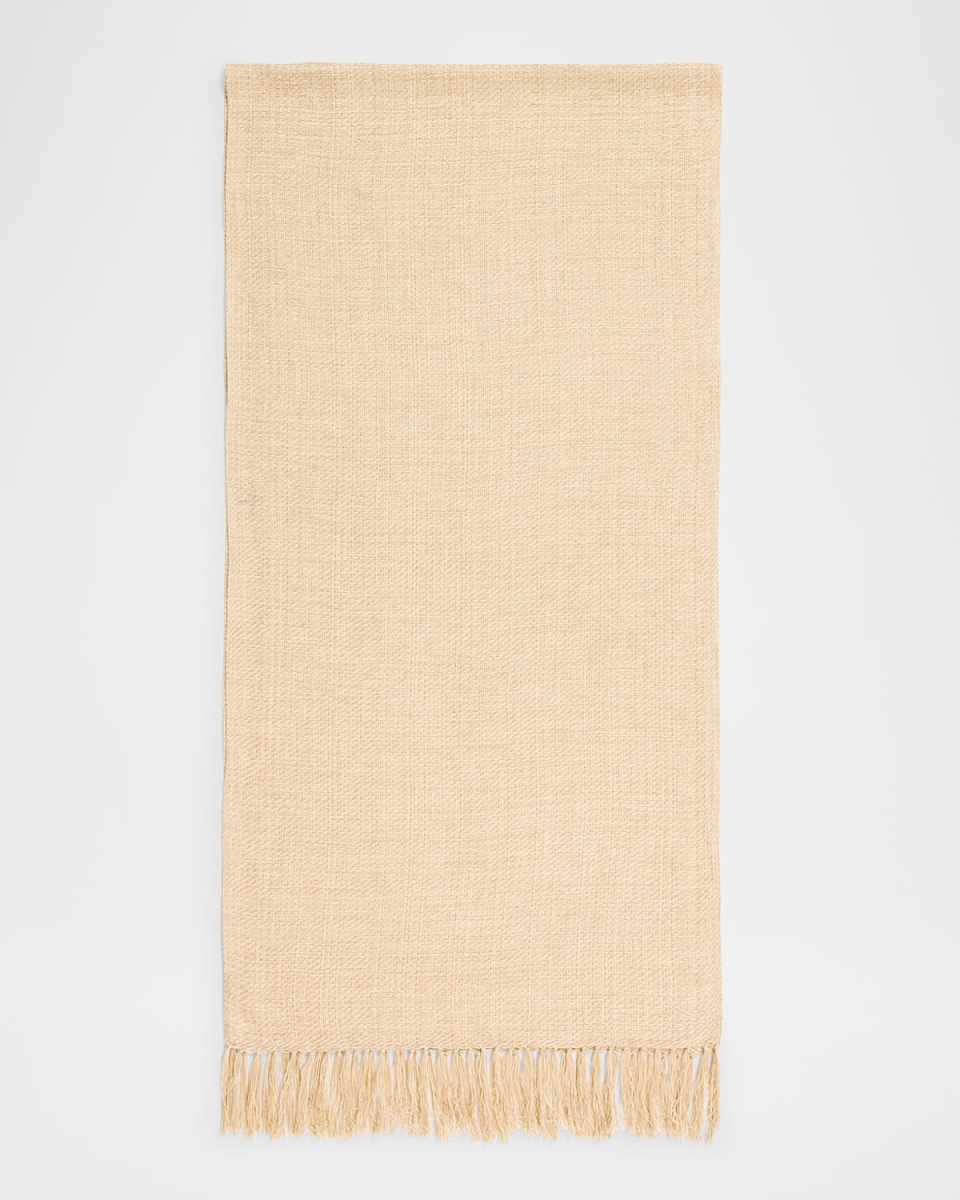 Natte Tweed Fringe Scarf